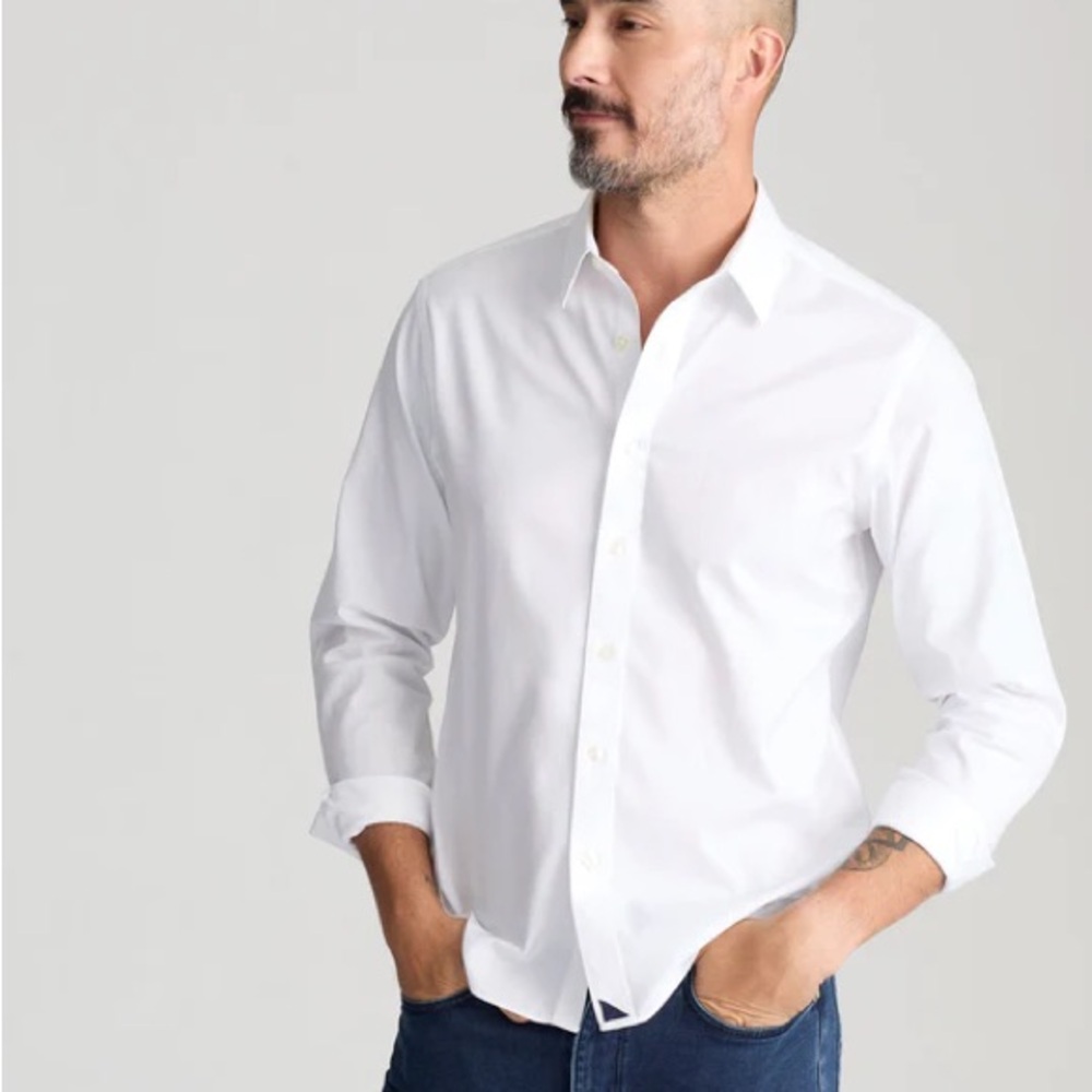 Ralph Lauren White Dress Shirt for Men